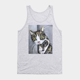 Tabby cat Tank Top